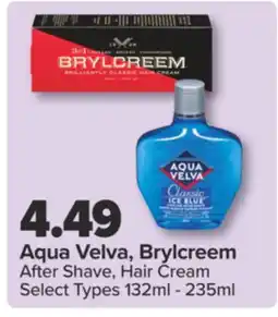 PharmaChoice Aqua Velva, Brylcreem After Shave, Hair Cream offer