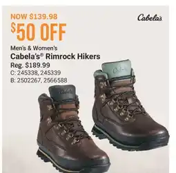 Cabela's Cabela's Rimrock Hikers offer