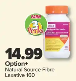 PharmaChoice Option+ Natural Source Fibre Laxative offer