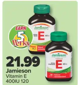 PharmaChoice Jamieson Vitamin E 400IU offer