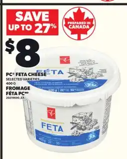 Independent City Market PC FETA CHEESE 400 G offer