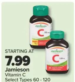 PharmaChoice Jamieson Vitamin C offer
