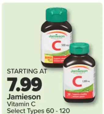 PharmaChoice Jamieson Vitamin C offer