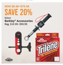 Cabela's Select Berkley Accessories offer