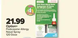 PharmaChoice Option+ Allergy Nasal Spray offer