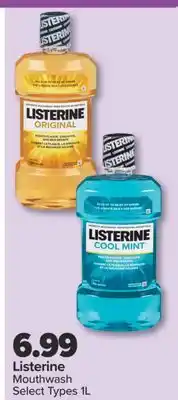 PharmaChoice Listerine Mouthwash offer