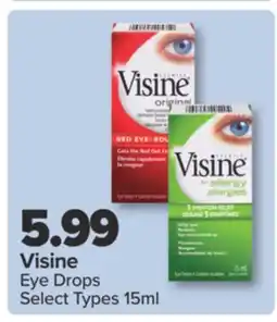 PharmaChoice Visine Eye Drops offer