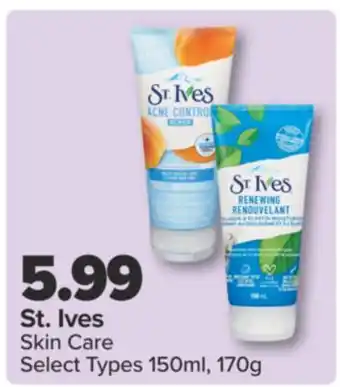 PharmaChoice St. Ives Skin Care offer