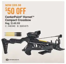 Cabela's CenterPoint Hornet Compact Crossbow offer