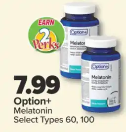 PharmaChoice Option+ Melatonin offer