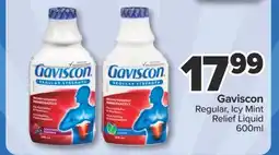 PharmaChoice Gaviscon Regular, Icy Mint Relief Liquid offer