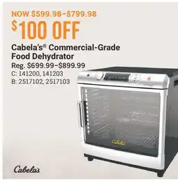 Cabela's Cabela's Commercial-Grade Food Dehydrator offer
