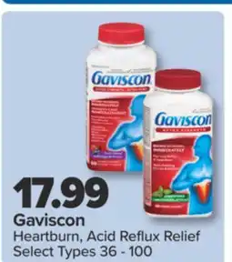 PharmaChoice Gaviscon Heartburn, Acid Reflux Relief offer