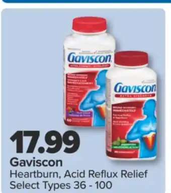 PharmaChoice Gaviscon Heartburn, Acid Reflux Relief offer