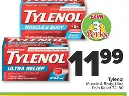 PharmaChoice Tylenol Muscle & Body, Ultra Pain Relief offer