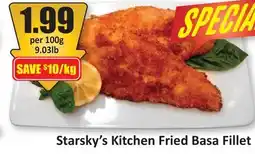 Starsky Starsky's Kitchen Fried Basa Fillet offer