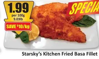 Starsky Starsky's Kitchen Fried Basa Fillet offer