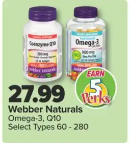 PharmaChoice Webber Naturals Omega-3, Q10 offer