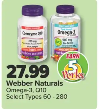PharmaChoice Webber Naturals Omega-3, Q10 offer