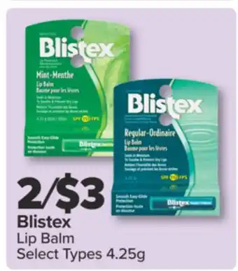 PharmaChoice Blistex Lip Balm offer