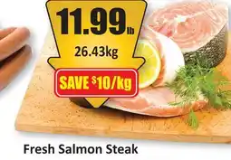 Starsky Fresh Salmon Steak offer