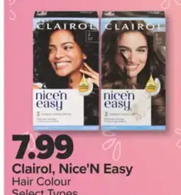 PharmaChoice Clairol, Nice'N Easy Hair Colour offer