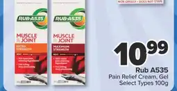 PharmaChoice Rub A535 Pain Relief Cream, Gel offer