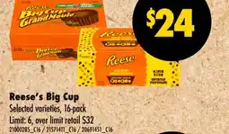 Wholesale Club Reese's Big Cup offer