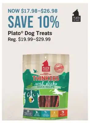 Cabela's Plato Dog Treats offer