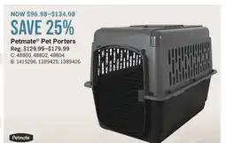 Cabela's Petmate Pet Porters offer