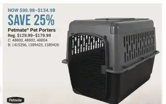 Cabela's Petmate Pet Porters offer
