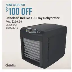 Cabela's Cabela's Deluxe 10-Tray Dehydrator offer