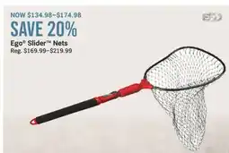 Cabela's Ego Slider Nets offer