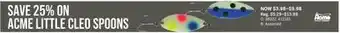 Cabela's acme little cleo spoons offer