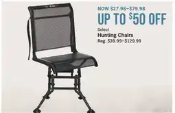 Cabela's Select Hunting Chairs offer