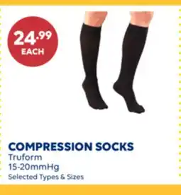 Wellwise by Shoppers COMPRESSION SOCKS Truform offer