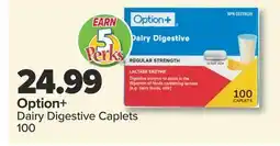 PharmaChoice Option+ Dairy Digestive Caplets offer