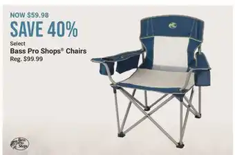 Cabela's Select Bass Pro Shops Chairs offer