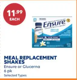 Wellwise by Shoppers MEAL REPLACEMENT SHAKES Ensure or Glucerna offer