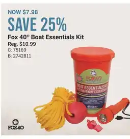 Cabela's Fox 40 Boat Essentials Kit offer
