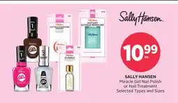 Rexall SALLY HANSEN Miracle Gel Nail Polish or Nail Treatment offer