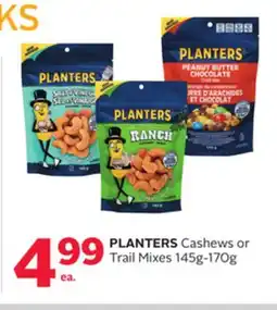 Rexall PLANTERS Cashews or Trail Mixes offer