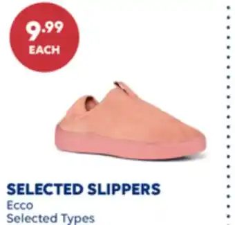 Wellwise by Shoppers SELECTED SLIPPERS Ecco offer
