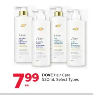 Rexall DOVE Hair Care offer