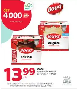 Rexall BOOST Meal Replacement Beverage offer
