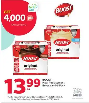 Rexall BOOST Meal Replacement Beverage offer