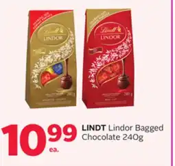 Rexall LINDT Lindor Bagged Chocolate offer