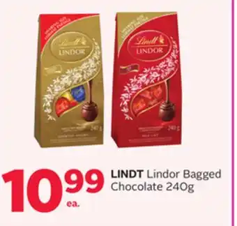 Rexall LINDT Lindor Bagged Chocolate offer
