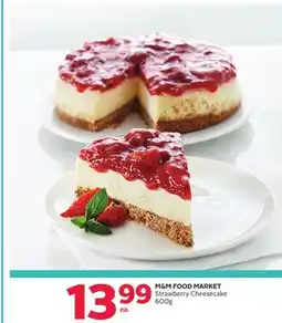 Rexall M & M FOOD MARKET Strawberry Cheesecake offer