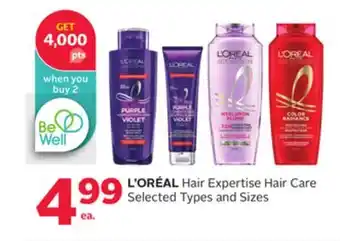 Rexall L'ORÉAL Hair Expertise Hair Care offer